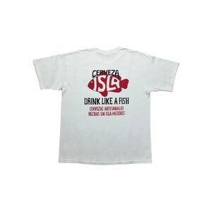 Y2K ISLA Fish Cerveza Beer T-Shirt